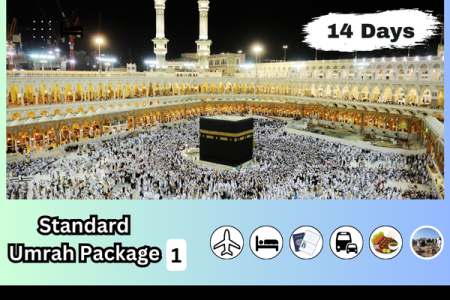 Standard Umrah Package-1 (Transit Flight)